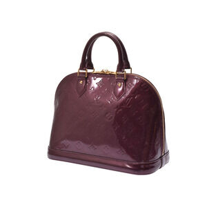 Louis Vuitton Handbag Rouge Purple Fauvist Vernis Alma